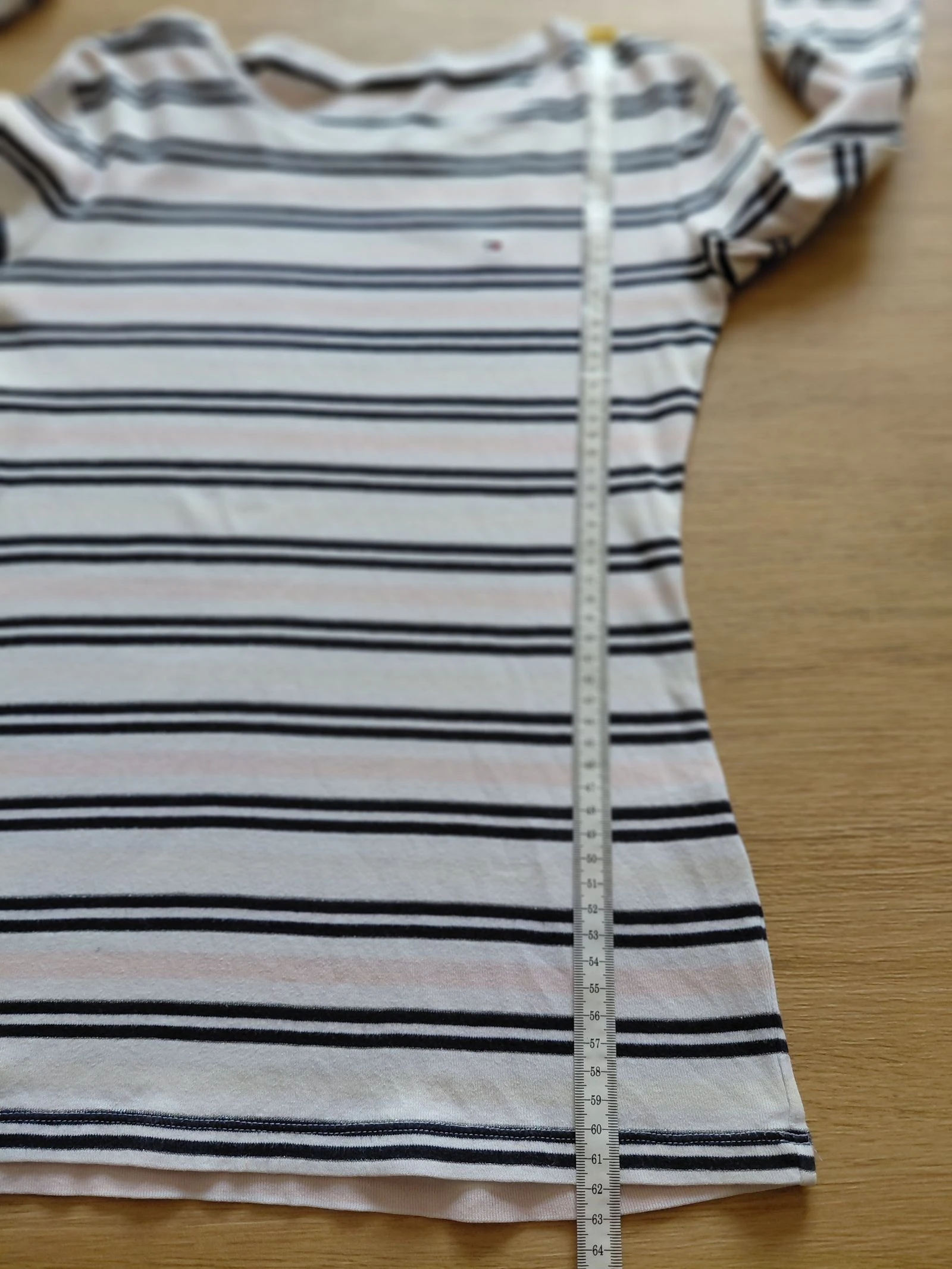 Camiseta de mangas compridas Tommy Hilfiger listrada - Tamanho S – photo 7
